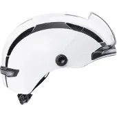 Contec Helm Como polar white/black velvet, Gr. S/M (52-58 cm)