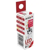 Avide G4 LED-Lampe Mini 2W 200lm 3000K warmweiß 12V