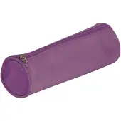 Pagna 22501-12, Weiches Federmäppchen, Nylon, Lila, Einfarbig, Reißverschluss, Pubertät