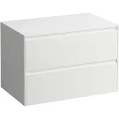 Laufen LANI Schubladenelement, ohne Ausschnitt, 785x495x525mm, H4043101122601, Farbe: Weiß matt