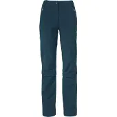 Vaude Women's Farley Stretch Capri T-zip Pants III dark sea (179) 38