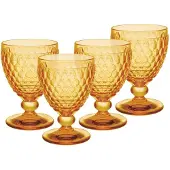 Villeroy & Boch Wasserglas Boston Saffron (4er-Set)