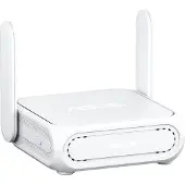 Asus RT-BE58 Go, Wi-Fi 7 (802.11be), Dual-Band (2,4 GHz/5 GHz), Ethernet/LAN, Weiß, Tragbarer Router