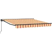 vidaXL Markisenrahmen Mehrfarbig 350 x 250 cm