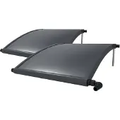 Waterman Solarkollektor Standard 2er Set 80x120cm/0,8m² inkl. Anschlussstücke