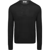 KING Essentials The John Pullover Merino Schwarz