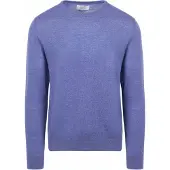 KING Essentials The John Pullover Merino Mid Blau