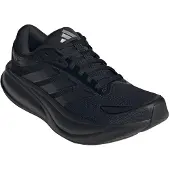 Adidas Laufschuh PERFORMANCE "RESPONSE 2", Damen, Gr. 42,5, schwarz (core schwarz, core schwarz, silber metallic), Synthetik, Textil, Schuhe Laufschuh