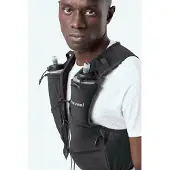 Nnormal - Laufweste &ndash; Unisex &ndash; Race Vest - Race Vest Black - Größe M - schwarz