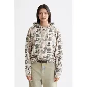 Scotch & Soda All Over Printed Oversized Kapuzenpullover