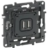 Legrand Einsatz 864024 Niloe Step USB-Ladesteckd.2400mA