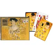 Piatnik Gustav Klimt Adele Spielkarten – Doppeldeck