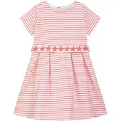 DANAMADE Sommerkleid "Dresses DGERDA", Mädchen, Gr. 116, flamingo, 100% Polyester, Kleider Sommerkleid