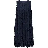 Vera Mont Cocktailkleid "Cocktailkleid ohne Arm", Damen, Gr. 46, EURO, blau (night sky), Obermaterial: 100% Polyester PES., Kleider Cocktailkleid