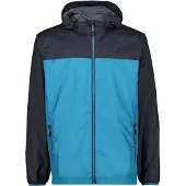 CMP Herren Regenjacke MAN JACKET RAIN FIX HOOD 33X7487-L854 52 - Danube - 52