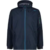 CMP Man Jacket Fix Hood N950 Black Blue 58