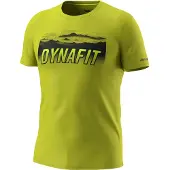 Dynafit - Transalper Graphic S/S Tee - Funktionsshirt Gr L oliv