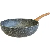Domo Wok Ecopan 28 cm, Anzahl der Schichten: 10, Granit, Induktion