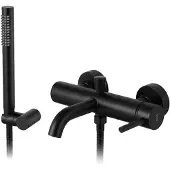 REA Wannenarmatur Lungo Black