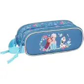 Disney Frozen Frozen 21x8x6 Cm Double Mäppchen Blau Mann Blau One Size