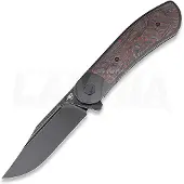 Bestech Vestige - Blackwash - Red Marble CF Taschenmesser