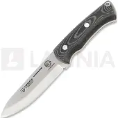 Cudeman Bushcrafter Messer, Black Micarta Complete Kit