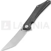 Bestech Kamoza - Stonewash - Titanium Taschenmesser, grau