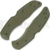 Flytanium G-10 Scales - Spyderco Endura - OD Green
