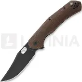 GiantMouse ACE Jutland Burlap Micarta Messer