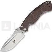 V Nives Olympian Linerlock Dark Earth G10 Taschenmesser