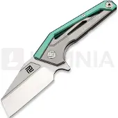 Artisan Ravine Framelock M390 Taschenmesser, grün