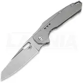 Bestech Nyxie - Satin + Stonewash - Titanium Taschenmesser