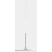 LEDS-C4 Net LED-Pendellampe in mattem Weiß Ø 25 cm