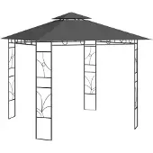 Syfax Pavillon 3x3x2,7 m Anthrazit 160 g/m²