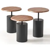 JVmoebel Couchtische Rund Modern Elegant Komfort Stilvoll Schwarz Wohnzimmer