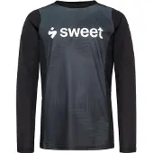 Sweet Protection - Kid's Hunter II Trail Long Sleeve - Radtrikot Gr 152 schwarz/blau