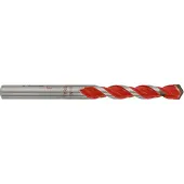 Tivoly Spiralbohrer Beton-Fliesen 2in1 Technic Rot Ø6mm Blister 10913020600