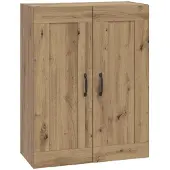 Syfax Wandschrank Artisan-Eiche 69,5 x 34 x 90 cm Holzwerkstoff