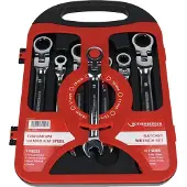 Rothenberger Maul/Gelenk - Ratschenschl.ROCLICK, 7 teiliges Set - 70490