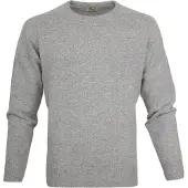William lockie Pullover Lammfell Grau - 3XL