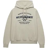 Superdry Luxe Casual Embroidered Relaxed Fit Kapuzenpullover