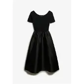 Superdry Lbd Woven Mix Kurzarm Midi-kleid