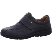 Jomos Herrenschuhe Slipper Klettschuh Schwarz Freizeit