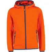 CMP - Kid's Jacket with Fix Hood - Fleecejacke Gr 164 orange