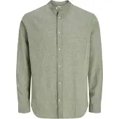 Jack & Jones Esummer Linen Blend Band Langarmhemd