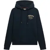Superdry für Herren. M2014500A Lo-Fi Dockside navy Sweatshirt (XXL), Lässig, Baumwolle, Marine