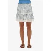 Superdry Printed Lace Trim Kurzer Rock