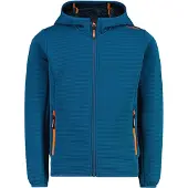 CMP Kinder Jacke Kid Jacket Fix Hood 34E7074-N903 116 - Petroleum - 116