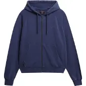 Superdry für Damen. W2012473A Essential Logo Sweatshirt navy (M), Lässig, Baumwolle, Marine