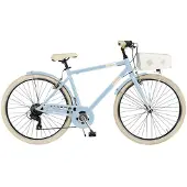 Via Veneto City Bike Milano Man 28” 6V Hellblau Pariolino Größe 50